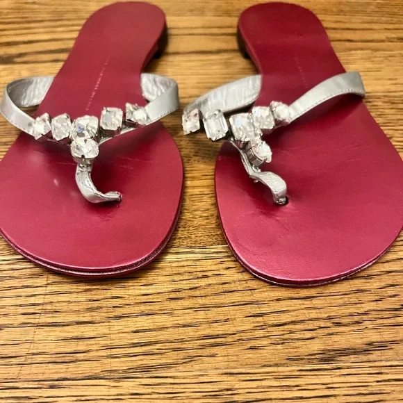 Crystals Giuseppe Zanotti Sandals Pink - Picture 6 of 14